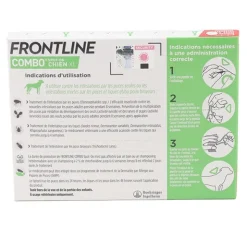 Frontline COMBO pipettes anti puce pour chien