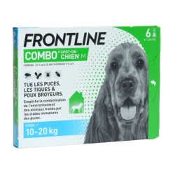 Frontline COMBO pipettes anti puce pour chien