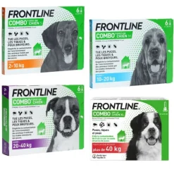 Frontline COMBO pipettes anti puce pour chien