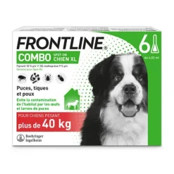 Frontline COMBO pipettes anti puce pour chien