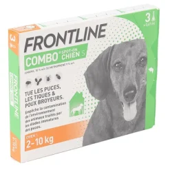 Frontline COMBO pipettes anti puce pour chien