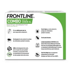 Frontline COMBO pipettes anti puce pour chien
