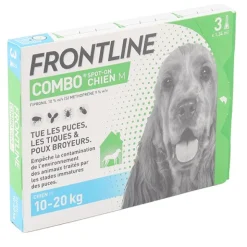 Frontline COMBO pipettes anti puce pour chien