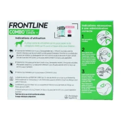 Frontline COMBO pipettes anti puce pour chien