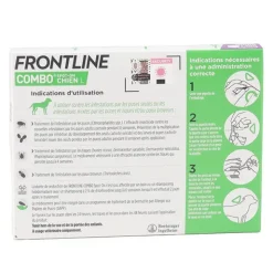Frontline COMBO pipettes anti puce pour chien