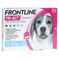 Frontline TRI-ACT spot on pipettes pour chien
