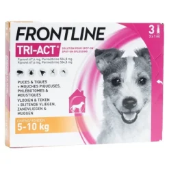 Frontline TRI-ACT spot on pipettes pour chien