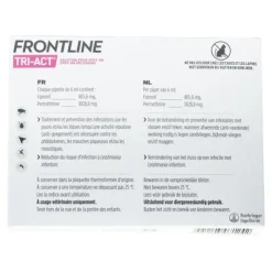 Frontline TRI-ACT spot on pipettes pour chien