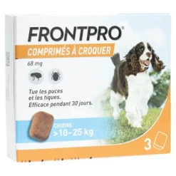 Frontpro Chien comprimé anti puces