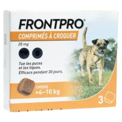 Frontpro Chien comprimé anti puces