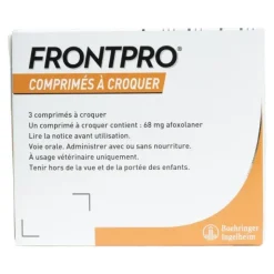 Frontpro Chien comprimé anti puces