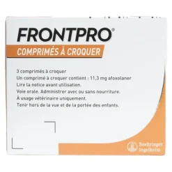 Frontpro Chien comprimé anti puces