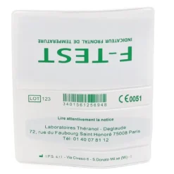 F-Test indicateur frontal de température