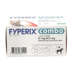 Fyperix Combo Chien pipette anti puce