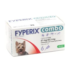 Fyperix Combo Chien pipette anti puce