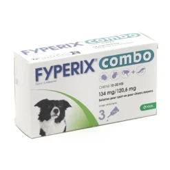 Fyperix Combo Chien pipette anti puce