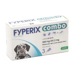 Fyperix Combo Chien pipette anti puce