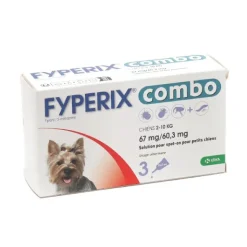 Fyperix Combo Chien pipette anti puce