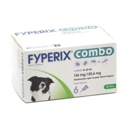 Fyperix Combo Chien pipette anti puce