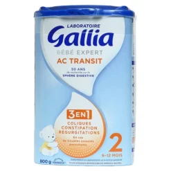 Gallia Bébé Expert AC transit lait 2ème âge