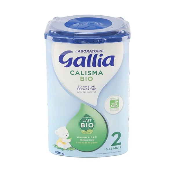 Gallia Calisma Bio Lait 2ème âge