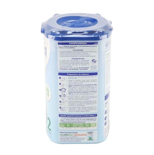 Gallia Calisma Bio Lait 2ème âge