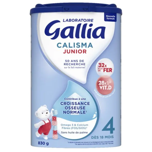 Gallia Calisma 4 Junior lait de croissance