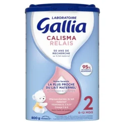 Gallia Calisma Relais lait 2ème âge