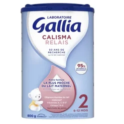 Gallia Calisma Relais lait 2ème âge