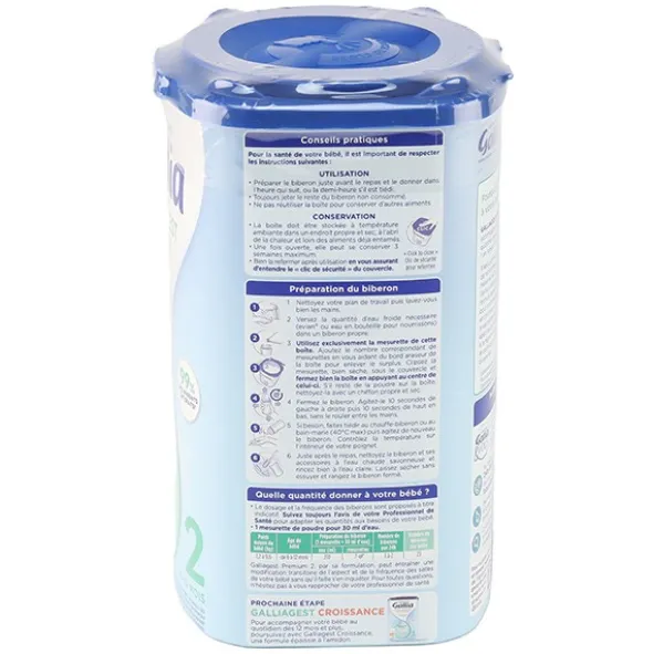 Gallia Galliagest Premium 2ème âge