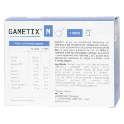 Gametix M sachets