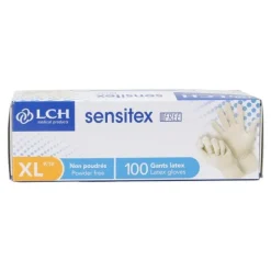Gant latex non poudré boite de 100