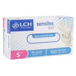 Gant latex non poudré boite de 100