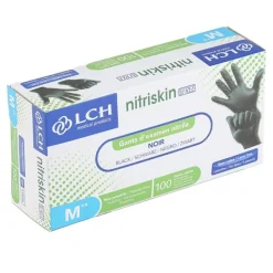 Gants nitrile non poudrés non stériles