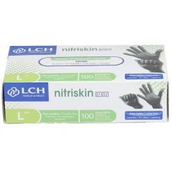 Gants nitrile non poudrés non stériles