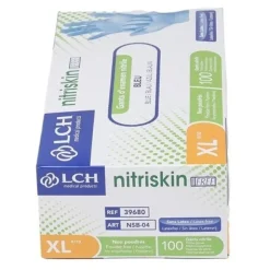Gants nitrile non poudrés non stériles