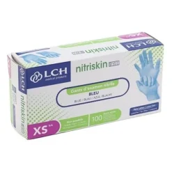 Gants nitrile non poudrés non stériles