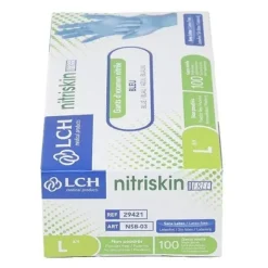 Gants nitrile non poudrés non stériles