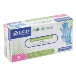 Gants nitrile non poudrés non stériles