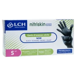 Gants nitrile non poudrés non stériles