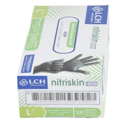 Gants nitrile non poudrés non stériles