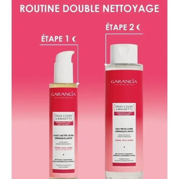 Garancia Deux coups de baguette Eau micellaire démaquillante