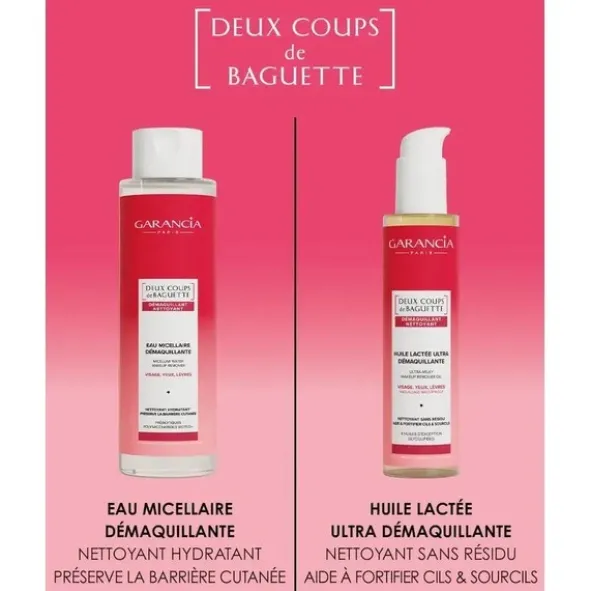 Garancia Deux coups de baguette Eau micellaire démaquillante
