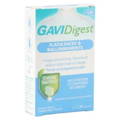 GaviDigest Flatulences et ballonnements gélules