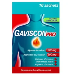 Gaviscon Pro menthe stick Sans sucre