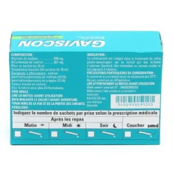 Gaviscon sachet menthe