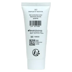 Gel conducteur pour électrode silicone graphite