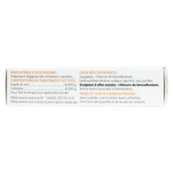Gel de Calamine