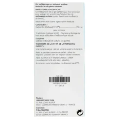 Gel larmes gel ophtalmique unidoses