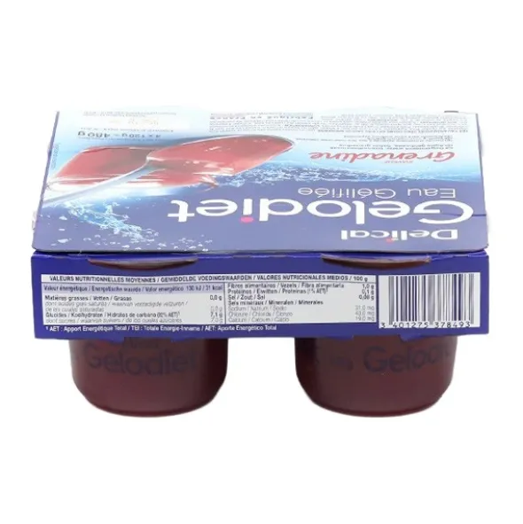 Gelodiet eau gélifiée